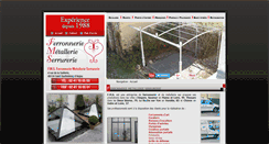 Desktop Screenshot of ferronnerie-metallerie-serrurerie-49.com